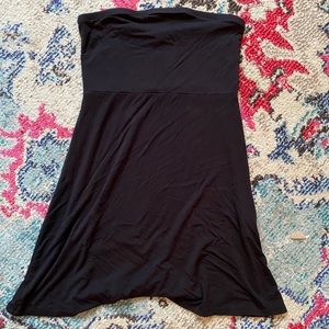 Strapless Black Dress